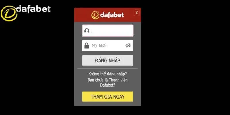 Cách đăng nhập Dafabet trên di động