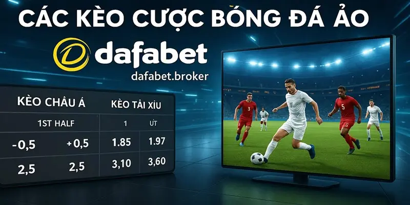 Các kèo cược bóng đá ảo