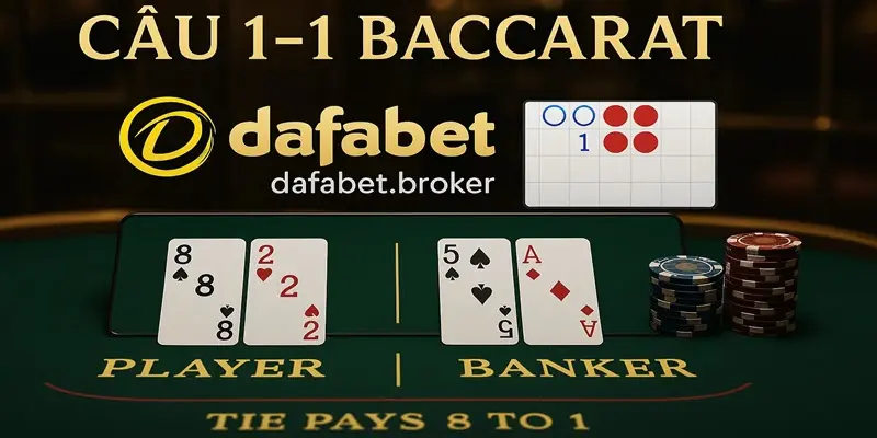 Cầu 1-1 Baccarat