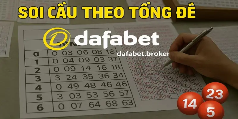 Soi cầu theo tổng đề
